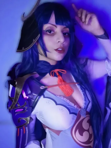 Shogun Raiden Boss, de Genshin Impact - Cosplay da bubuphel capa