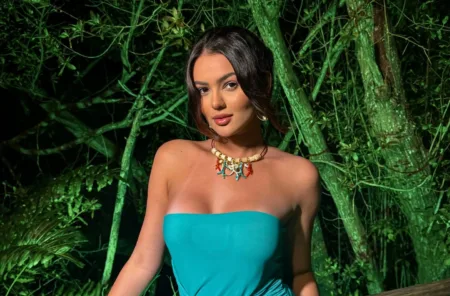 Eslovênia Marques com belo vestido - Janeiro de 2025 - capa