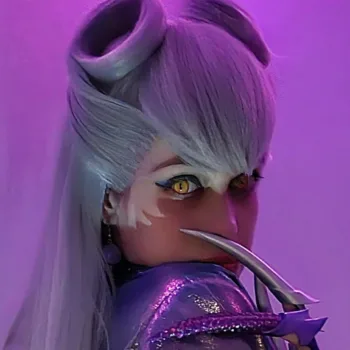 Evelynn K/DA, de League of Legends, neste belo cosplay da Star md9 Evelynn-KDA-de-League-of-Legends-neste-belo-cosplay-da-Star-md9-capa 2