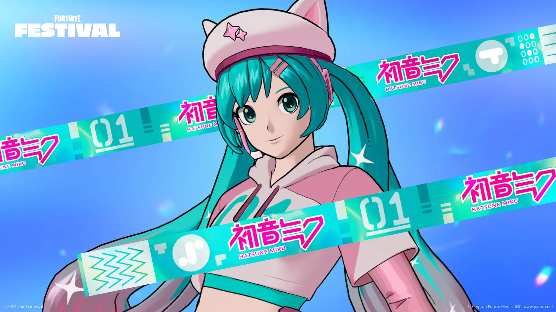 Fortnite - Neko Hatsune Miku 01
