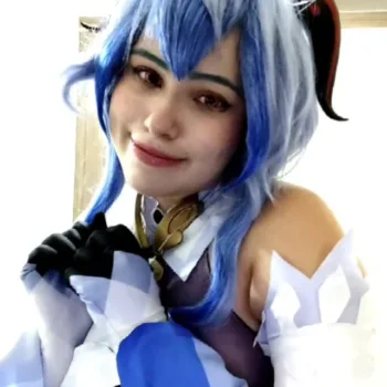 Ganyu, de Genshin Impact, ganha um belo cosplay da Ani Aninha Ganyu Cosplay - Genshin Impact - Ani Aninha capa