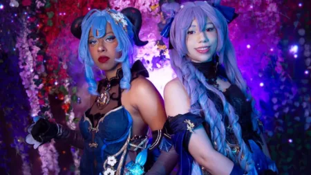 Genshin Impact - Belos cosplays da Keqing e Ganyu - Jan 2025 capa