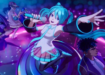 Hatsune Miku em Fortnite - Wallpaper Full HD 2025