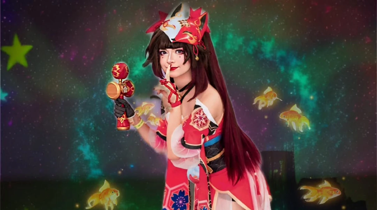 Sparkle, de Honkai Star Rail, ganha um belo cosplay da brasileira @tha_aguiarr