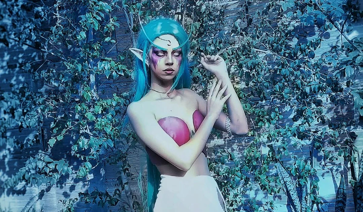 Tyrande De World Of Warcraft Ganha Belo Cosplay Casual 