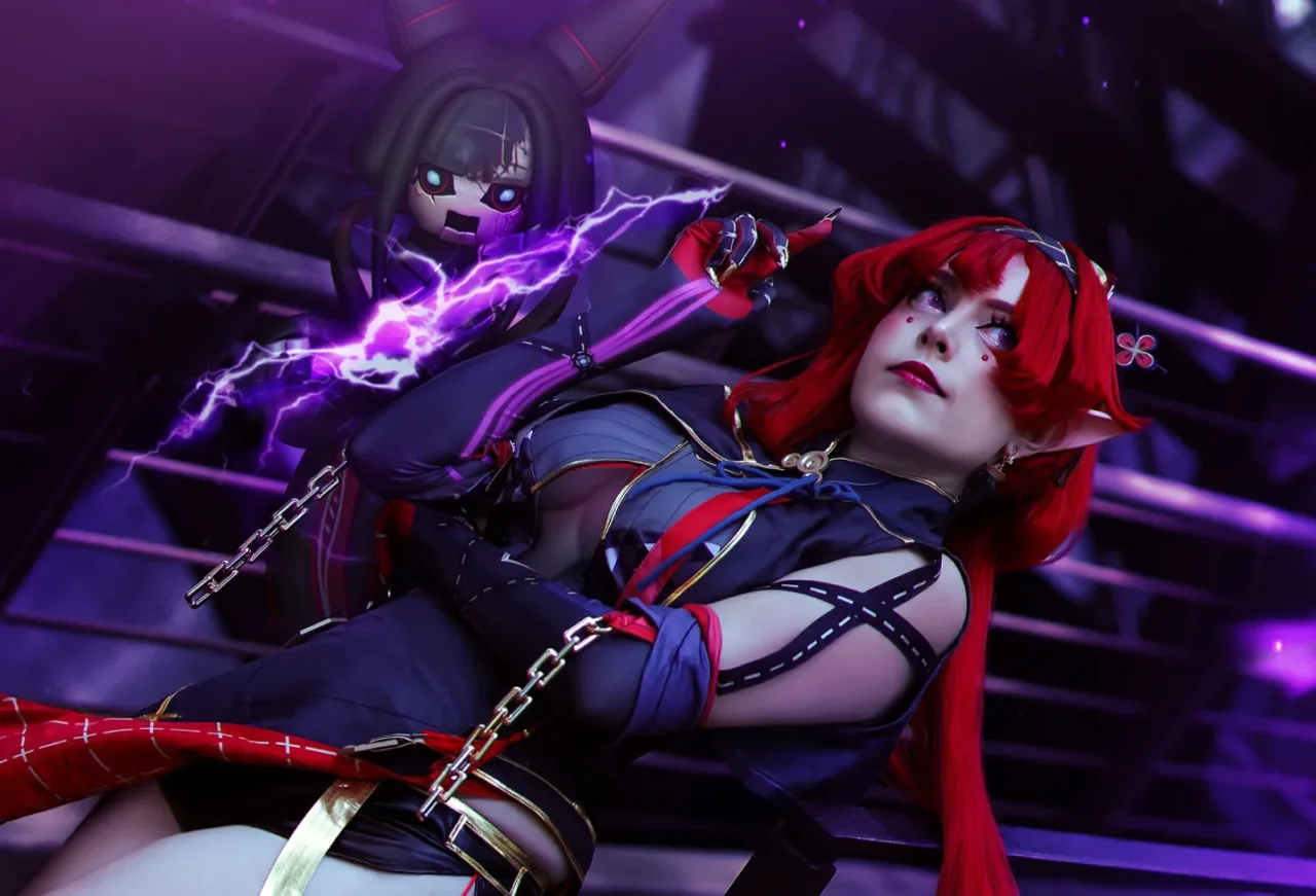 Veja o belo cosplay da Yinlin, de Wuthering Waves, da @minahri_