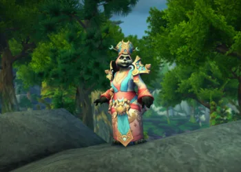 World of Warcraft: Veja prévia dos principais cosméticos de fevereiro do Posto Comercial World of Warcraft - Indumentária - Vestuário do Festival da Lua Rosa Ornado