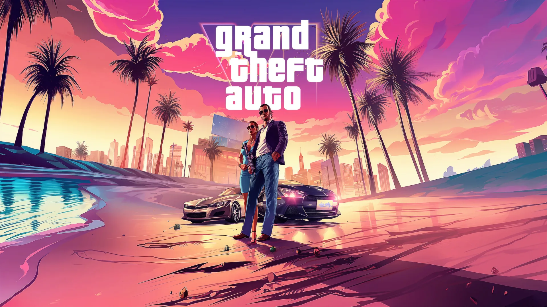 GTA 6 Wallpaper Full HD Desktop 4K - Fevereiro 2025 - Imagem 03
