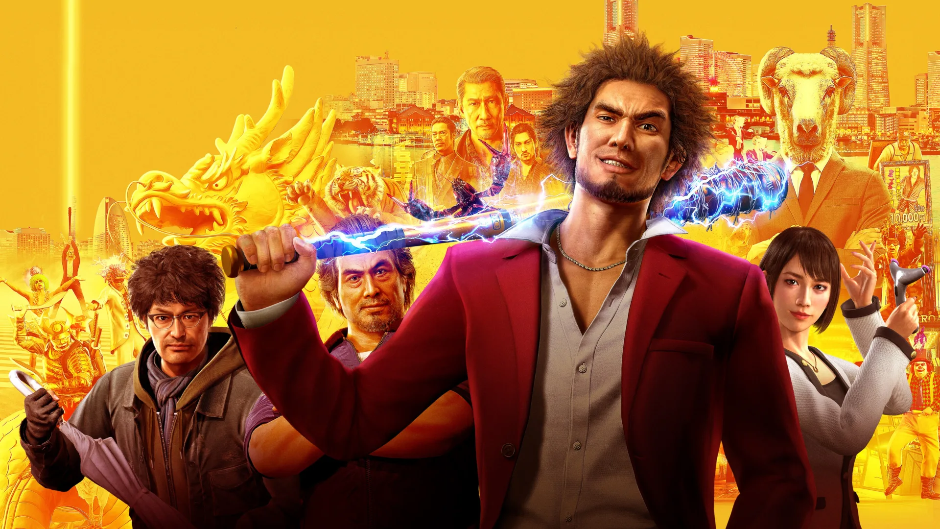 Yakuza Like a Dragon - Wallpaper Full HD Desktop 2025