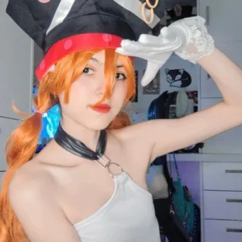 Belo Cosplay da Nami, de One Piece Red, da Titia Maiii Cosplay da Nami, de One Piece Red, da Titia Maiii - capa stories