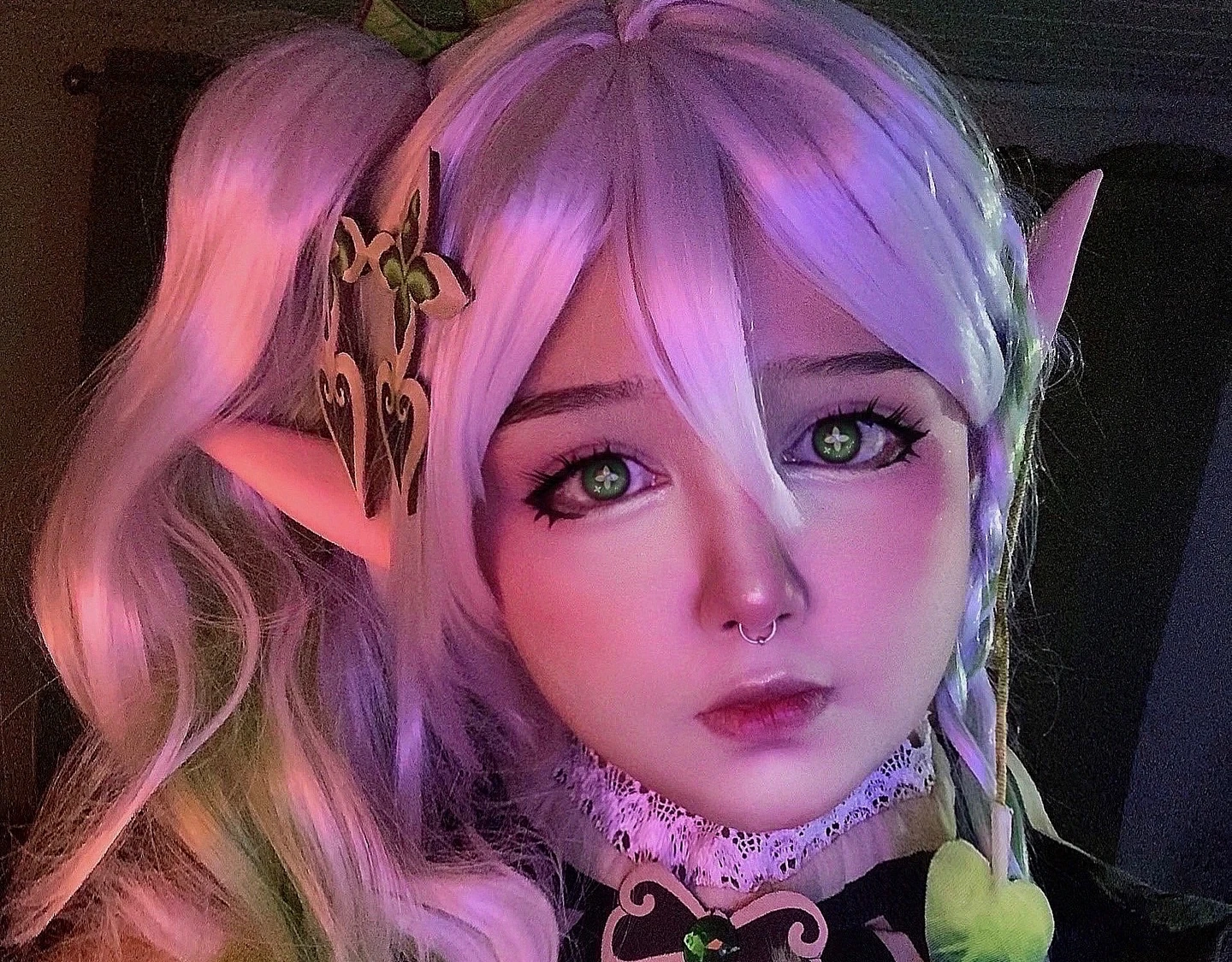 Nahida Cosplay, de Genshin Impact - luayumiii capa