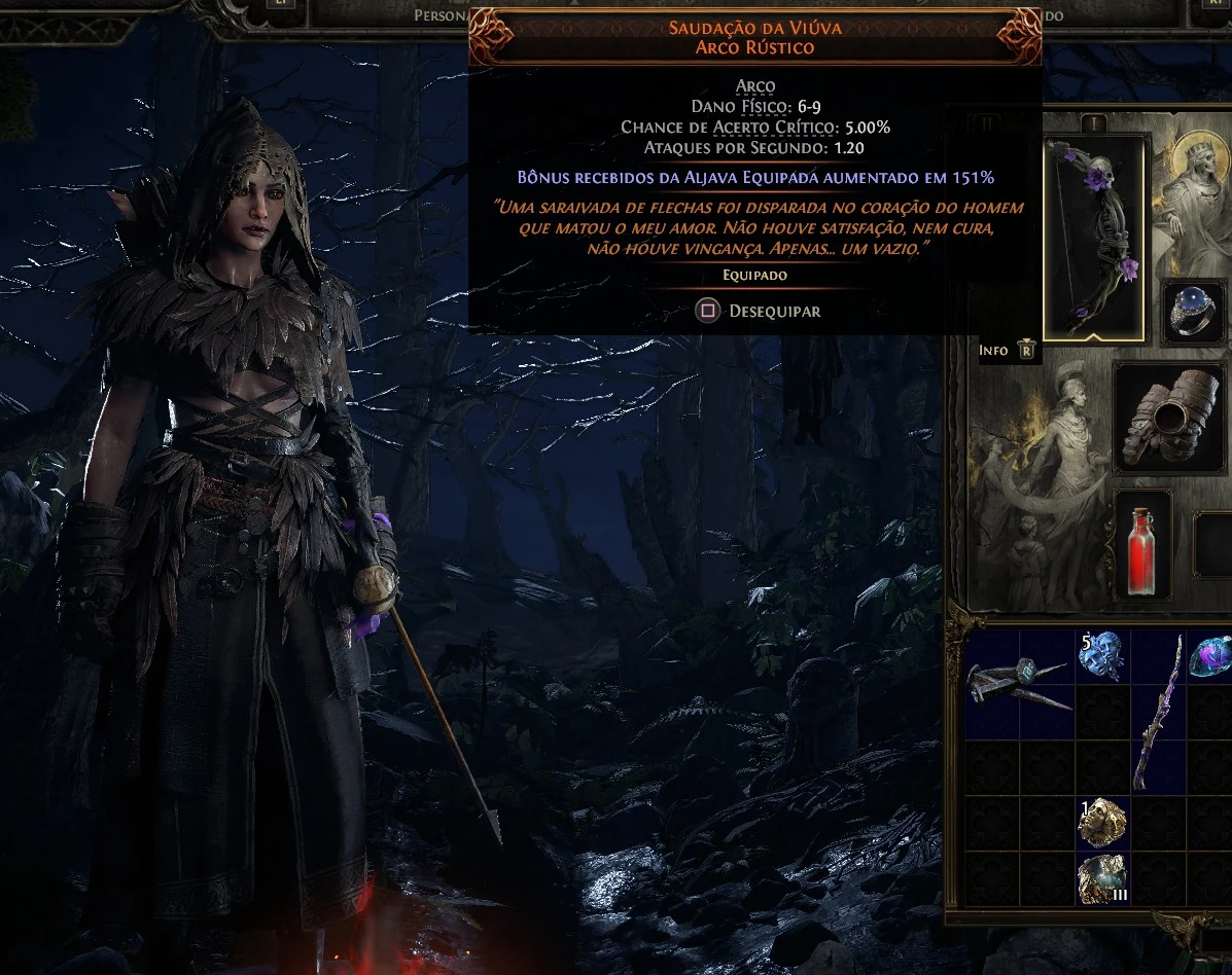 Path of Exile 2 - Saudação da Viúva