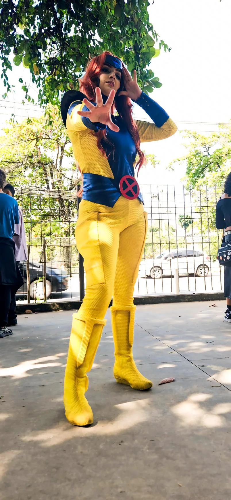 Belo cosplay da Jean Grey, de X-Men - Thaissa 002
