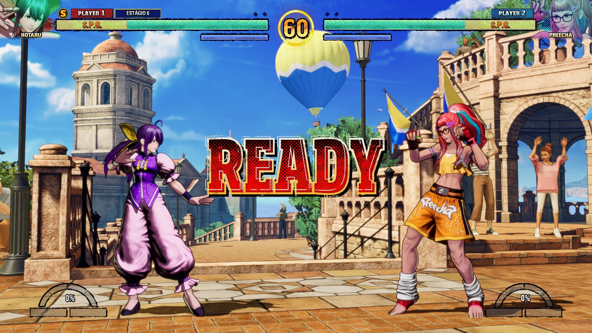 Fatal Fury City of The Wolves - Hotaru vs Preecha 01