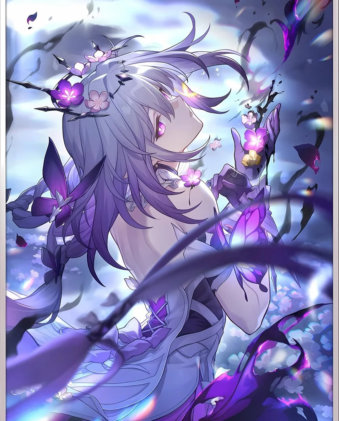 Honkai Star Rail - Castorice Cone de Luz - Wallpaper KeyArt