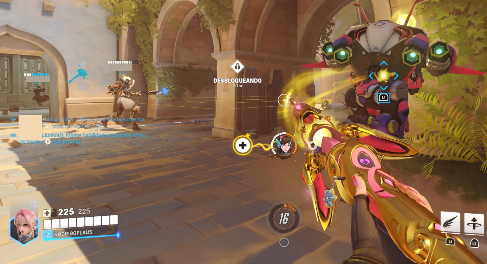 Overwatch 2 - Jogando com a Mercy Fearless 001
