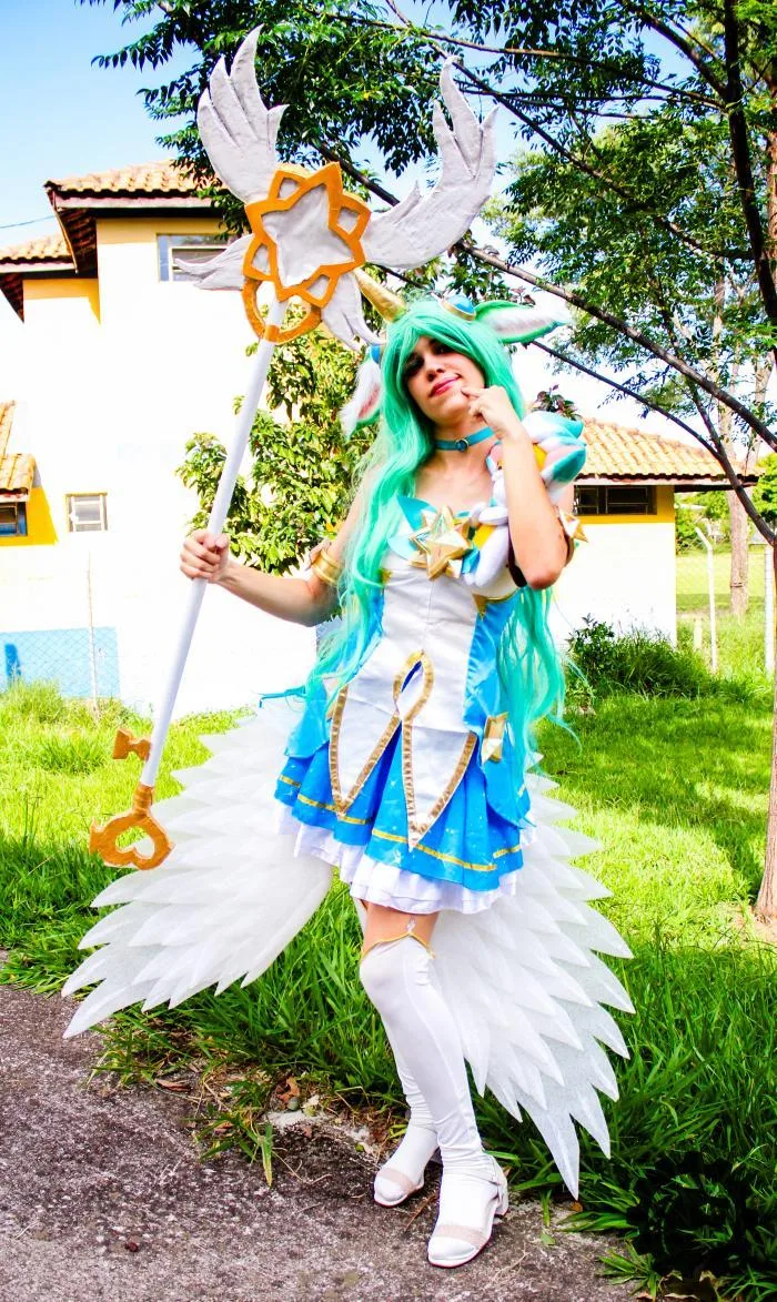 Soraka Star Guardian Cosplay - League of Legends - Ladyfox galaxias 09