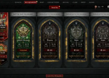 Tipos de Relicários em Diablo IV