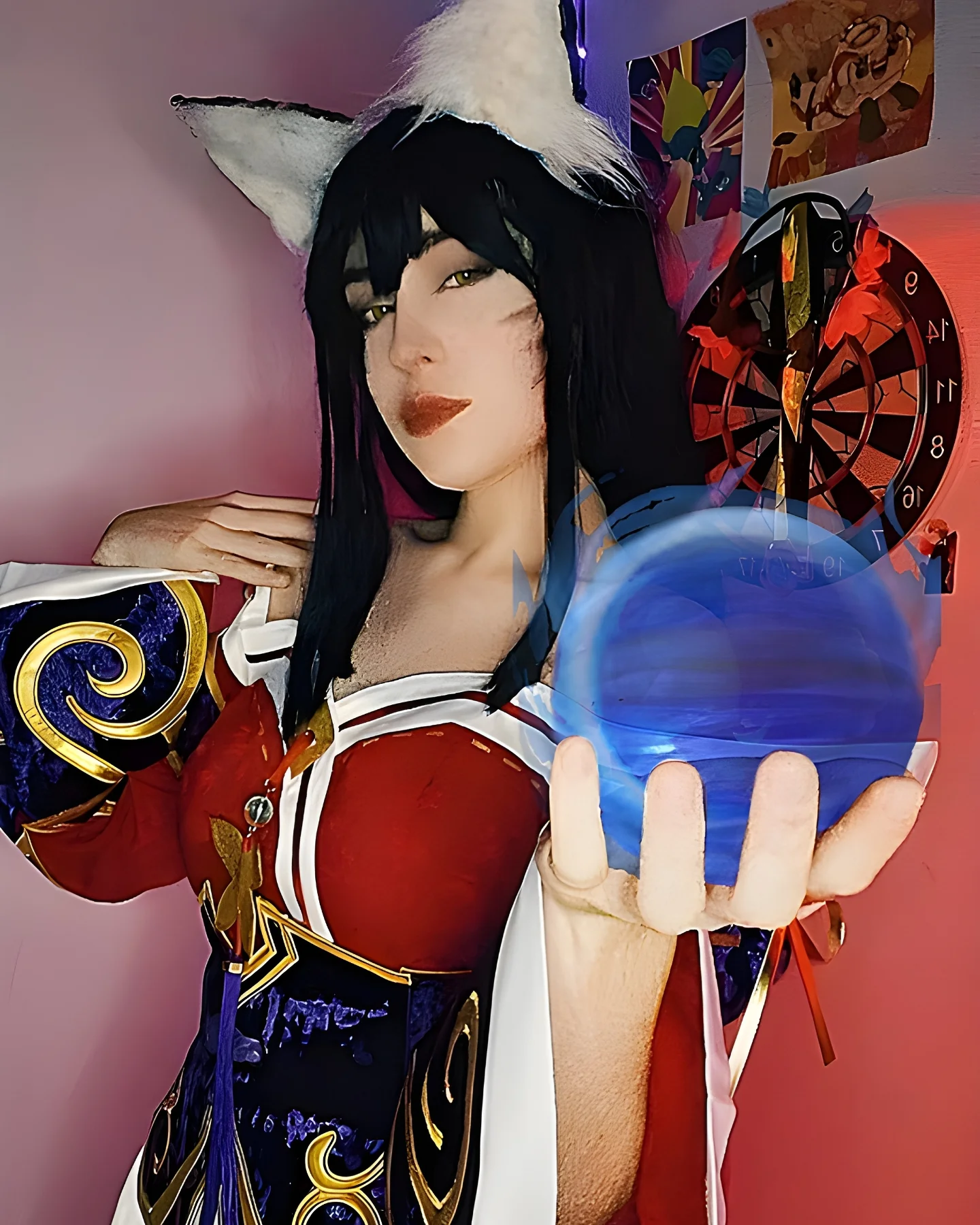 Ahri Clássica, de League of Legends - Cosplay da Star md9 (starmoondanger) 02