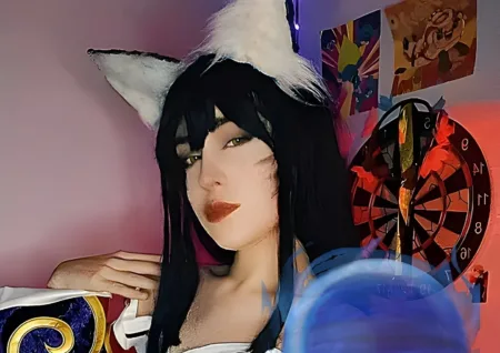 Ahri Clássica, de League of Legends - Cosplay da Star md9 (starmoondanger) capa