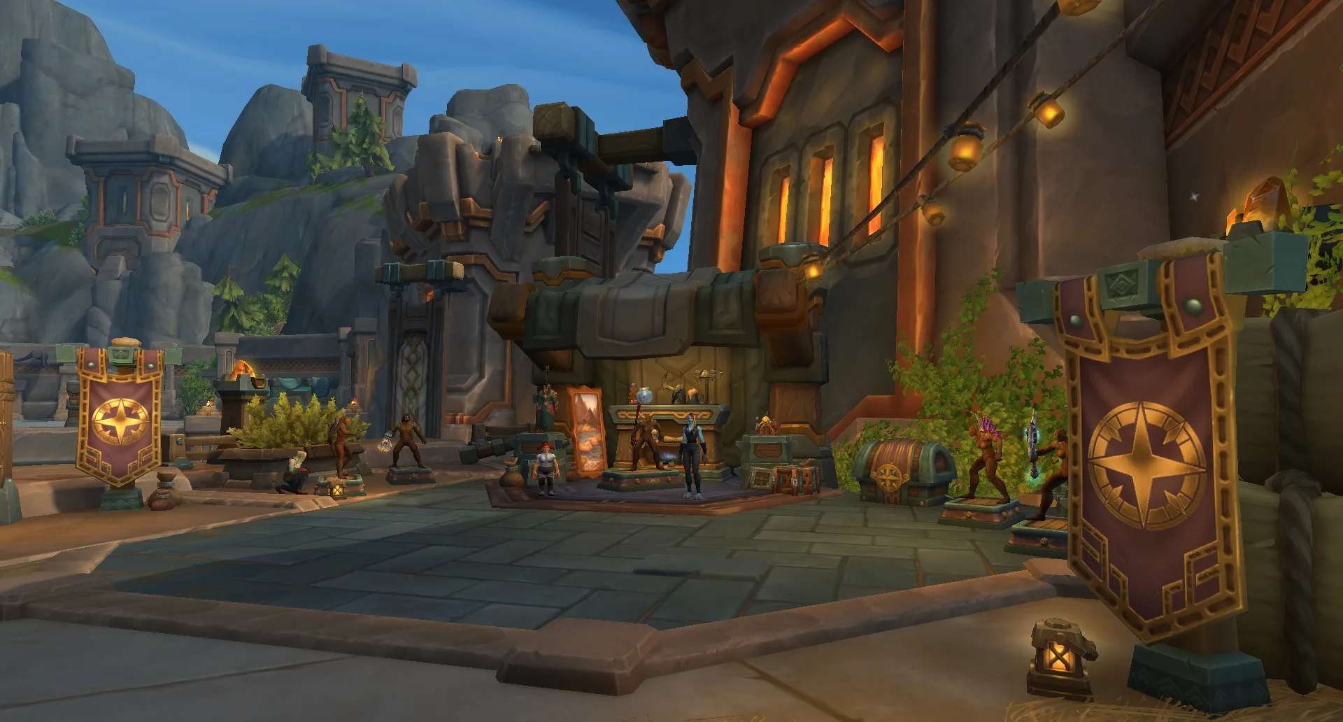 Posto Comercial do WoW War Wthin