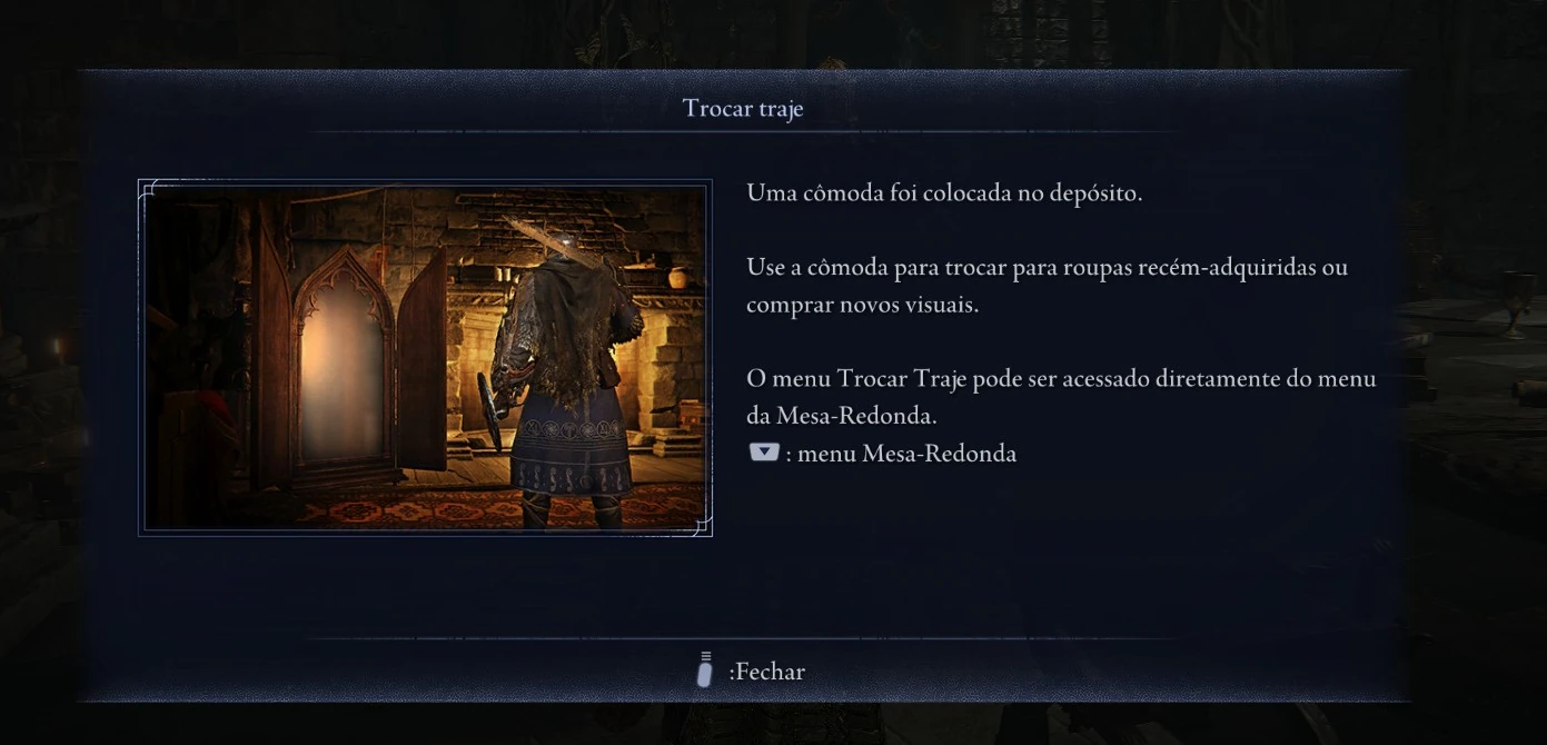 Progressão de Elden Ring - 15-06 - Trocar traje