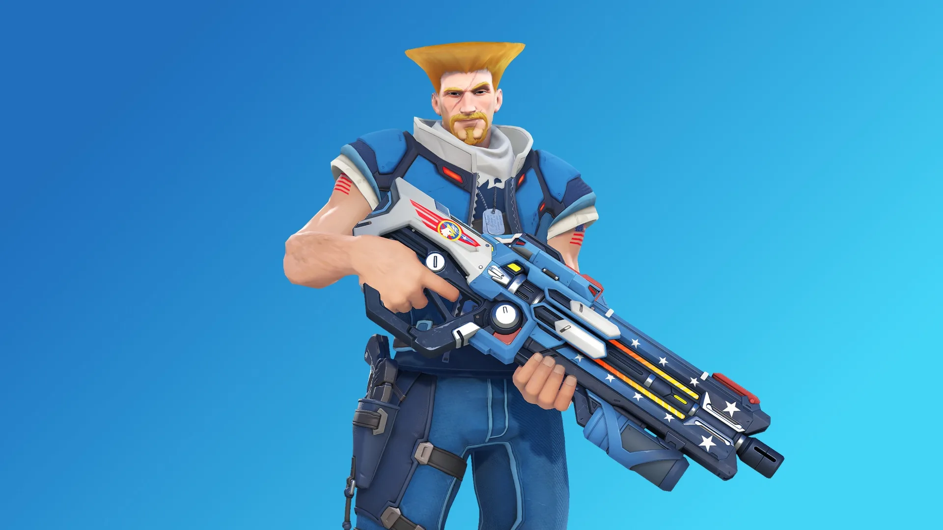 Soldado 76 Guile - Overwatch 2 - 001