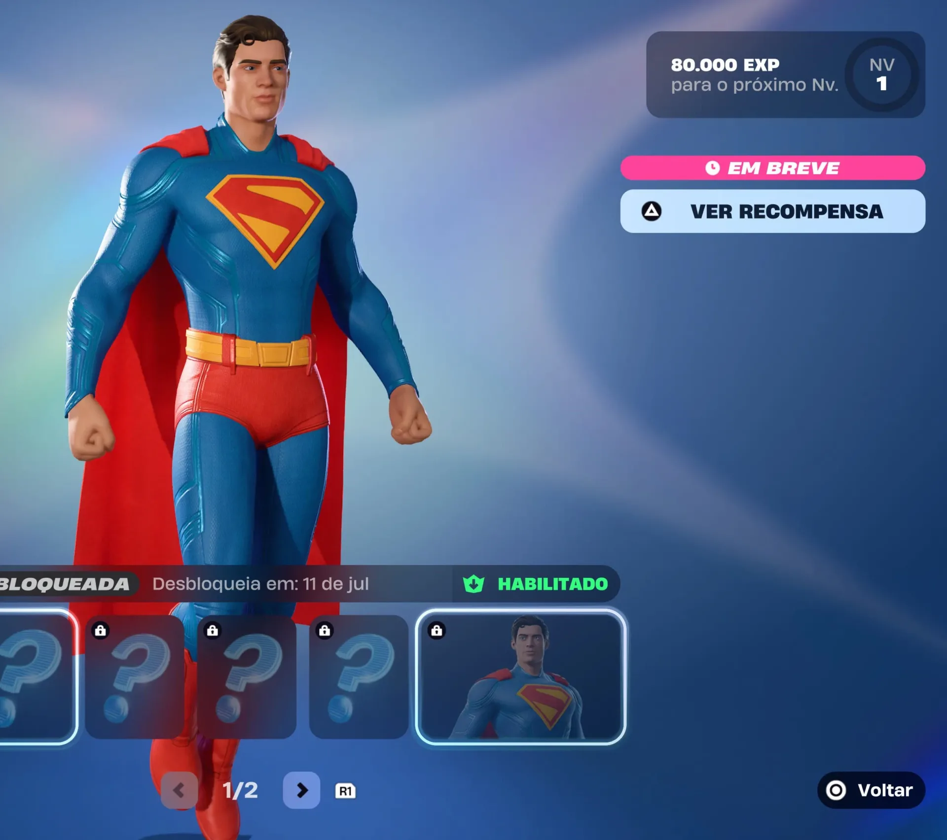 Superman em Fortnite - 07-06 002
