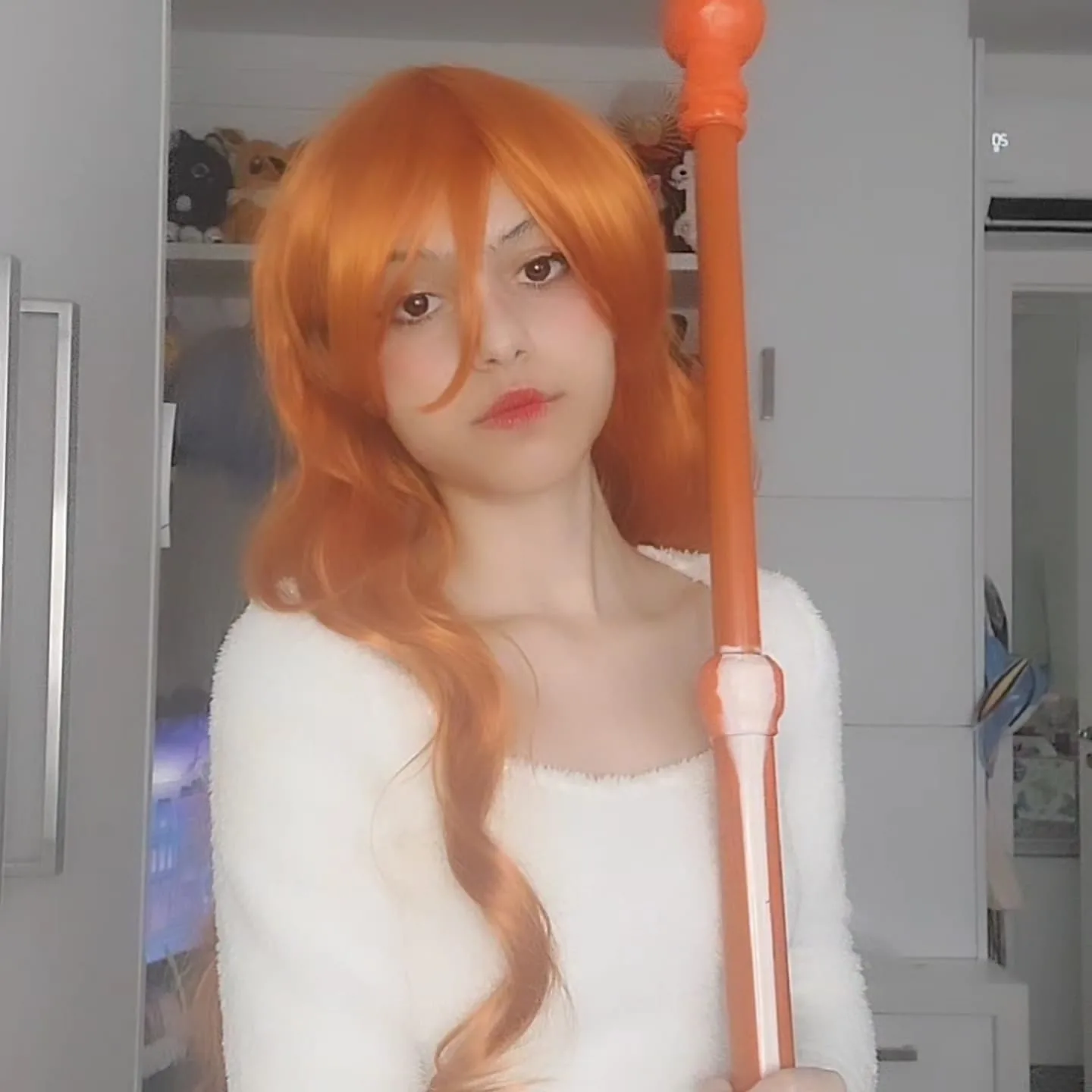 Belo cosplay da Nami, de One Piece, do arco Whole Cake - Titia Maiii 004