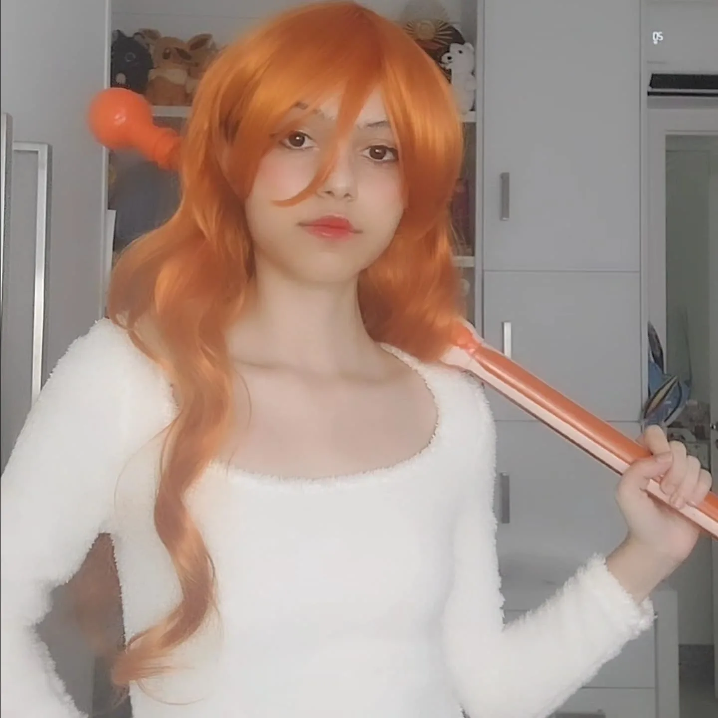 Belo cosplay da Nami, de One Piece, do arco Whole Cake - Titia Maiii 005