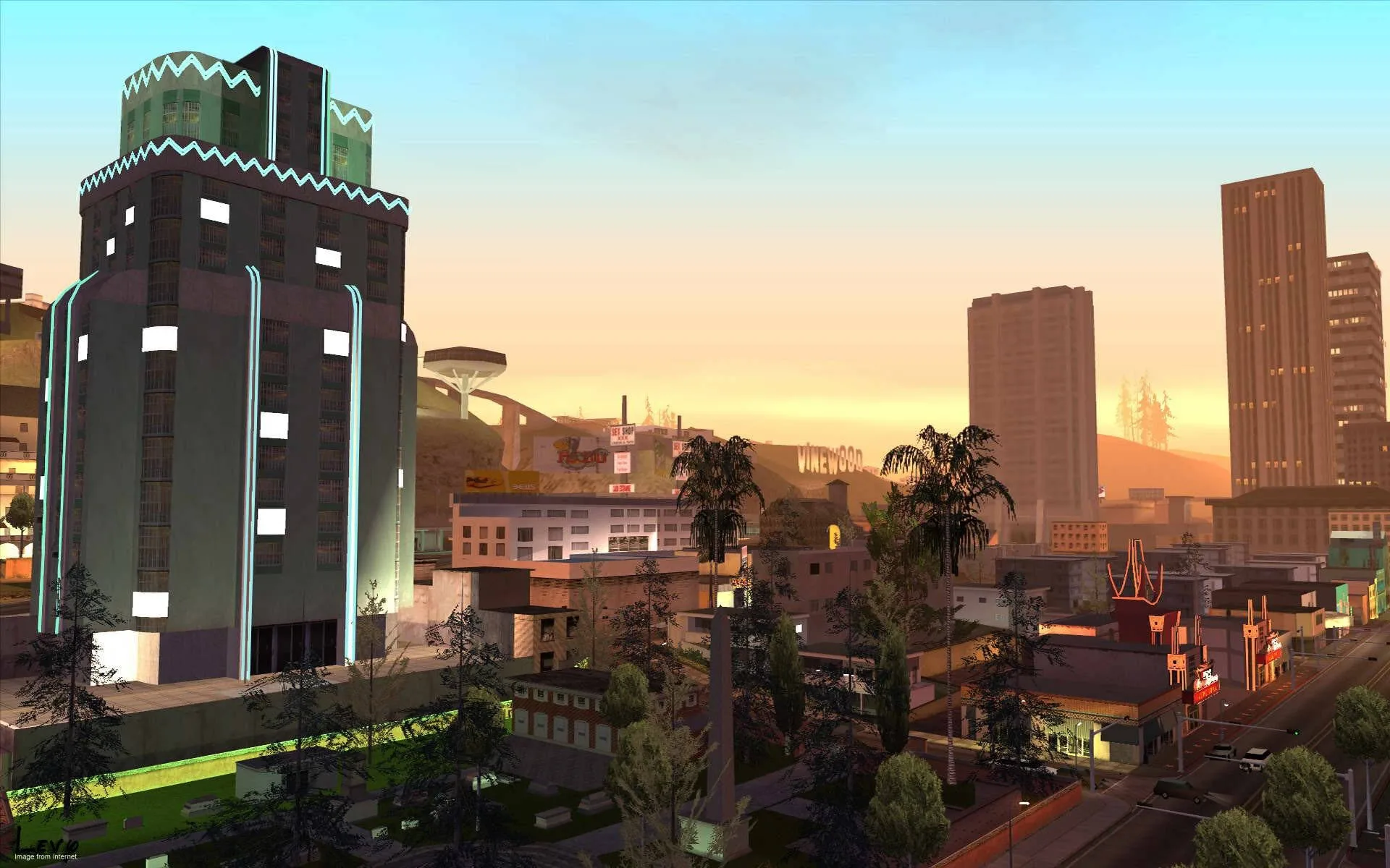 GTA San Andreas City Wallpaper Full HD