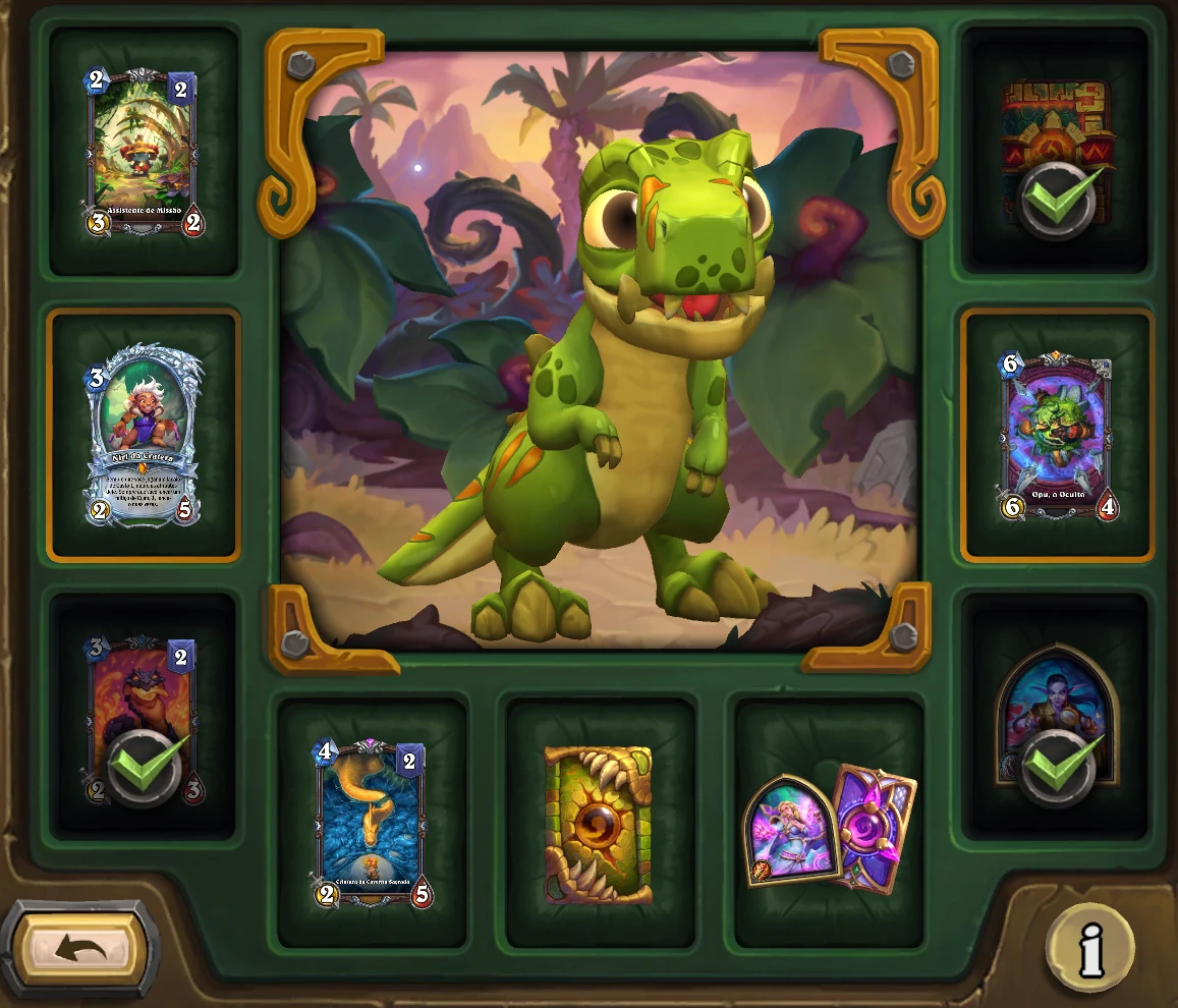 Rei Mó Hearthstone - Pet 001