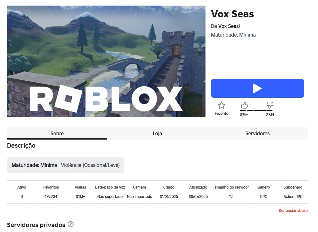 Vox Seas quase de volta ao Roblox 001
