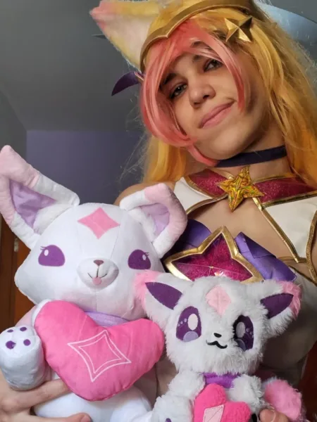 Ahri Star Guardian Cosplay - League of Legends - Lady Fox capa
