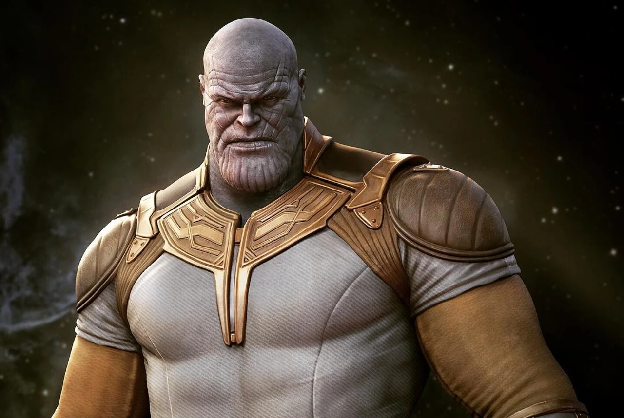Diretor de arte de God of War cria arte incrível do Thanos, de Vingadores