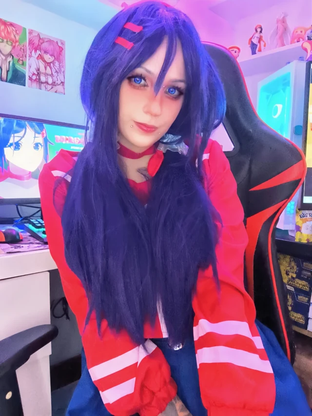 Belo cosplay da Mita, de Miside, da yuiratinhacos