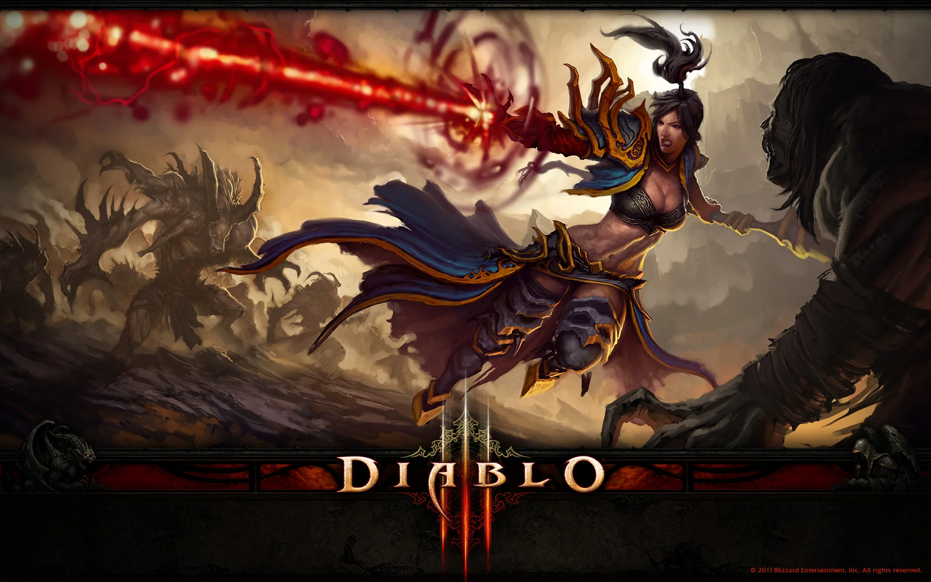 Diablo 3 Wallpaper Full HD Wizard 2025
