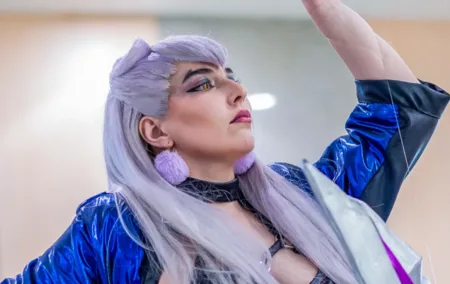 Evelynn KDA All Out Cosplay, de League of Legends - Cosplayer zitron z capa 01