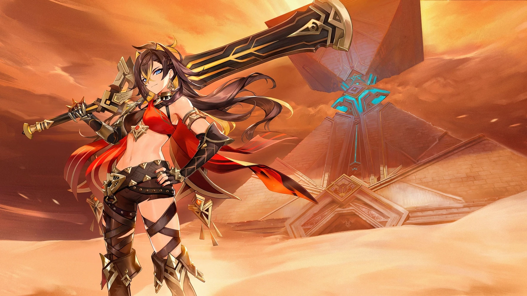 Genshin Impact Dehya Wallpaper 0001