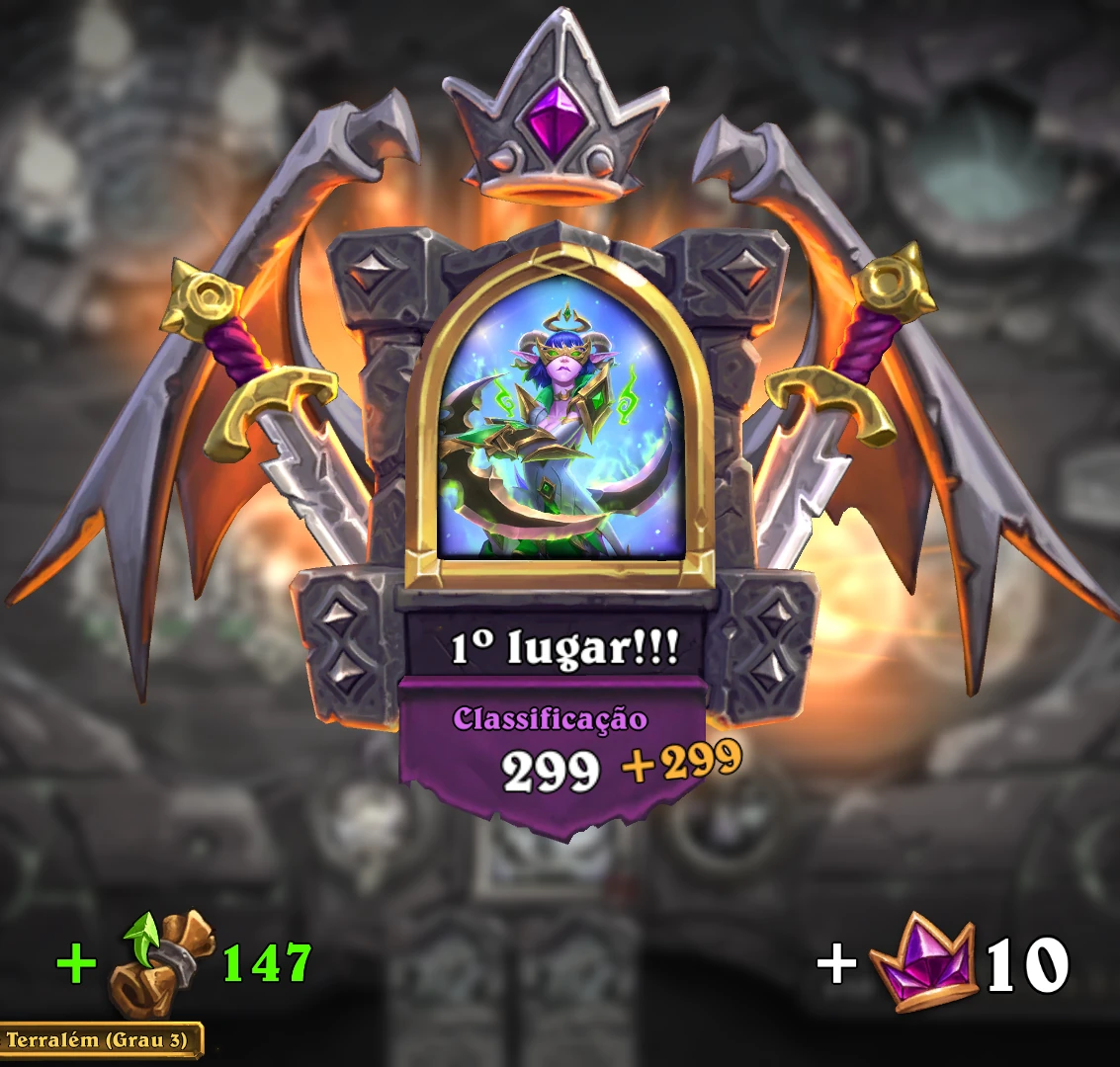 Hearthstone Campos de Batalha - Jogando com a Aranna 004