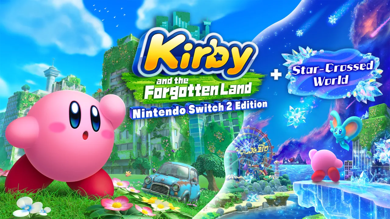 Kirby and the Forgotten Land recebe versão para Nintendo Switch 2 com diversas melhorias e nova expansão Star Crossed World