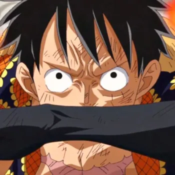Luffy usando o Haki do Armamento - capa 01
