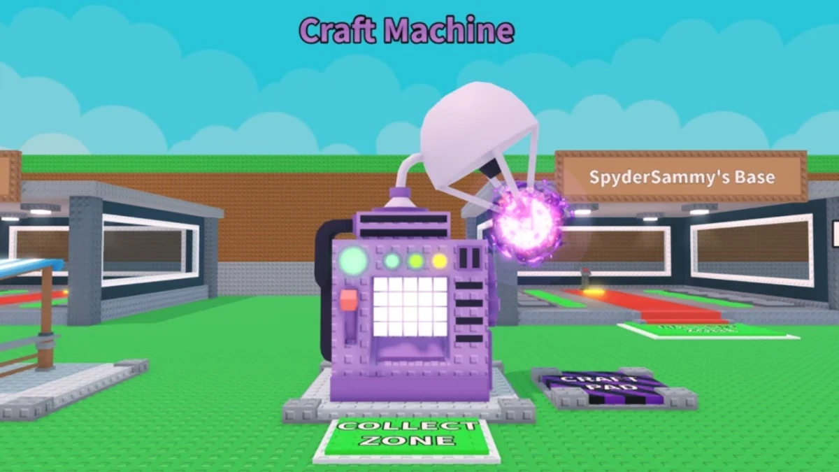 A nova Craft Machine, do novo evento do Roube um Brainrot