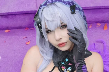 Black Swan Cosplay, de Honkai Star Rail - lilica capa