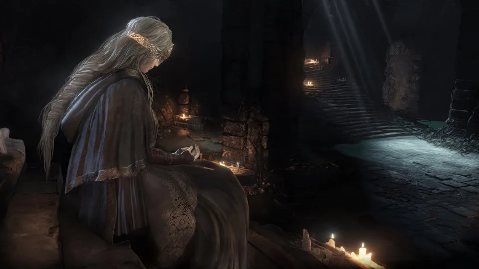 Scans de Dark Souls III da Famitsu trazem personagens e locais inéditos Dark Souls 3 Fire Keeper - Screen