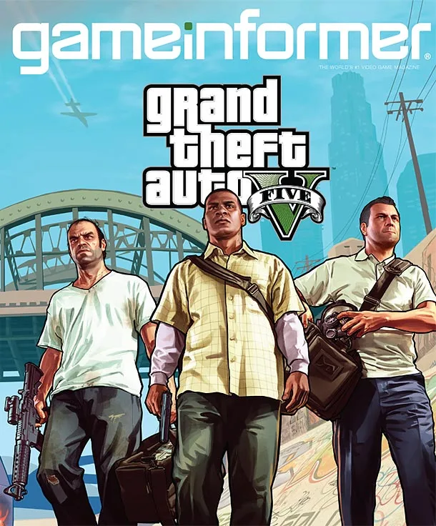 GTA V Capa Game Informer