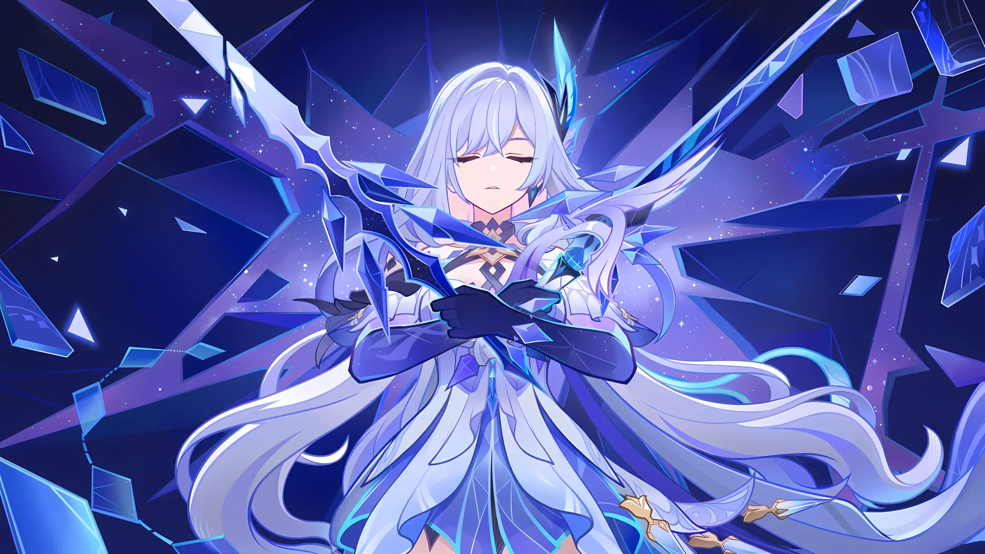 Genshin Impact - Wallpaper Skirk Full HD 4K