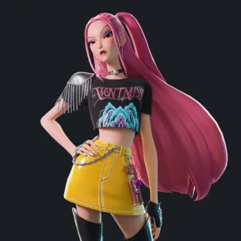 Guerreiras do K-Pop em Fortnite - Mira ganha primeiro render - capa