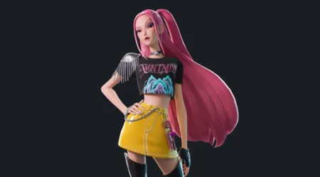 Guerreiras do K-Pop em Fortnite - Mira ganha primeiro render - capa