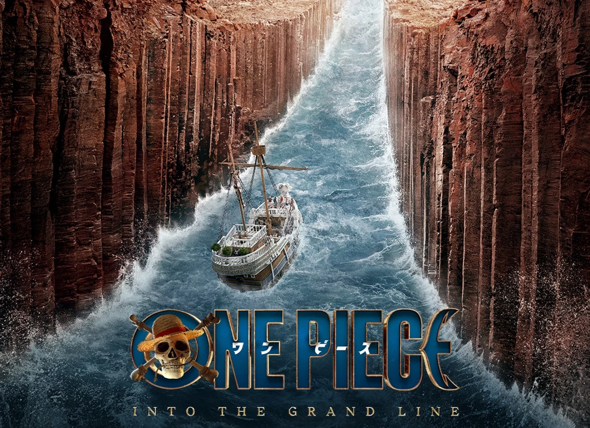 Novo pôster da série do One Piece na Netflix traz a travessia da Reverse Mountain; veja também mais fotos! OP netflix capa poster Reverse Mountain